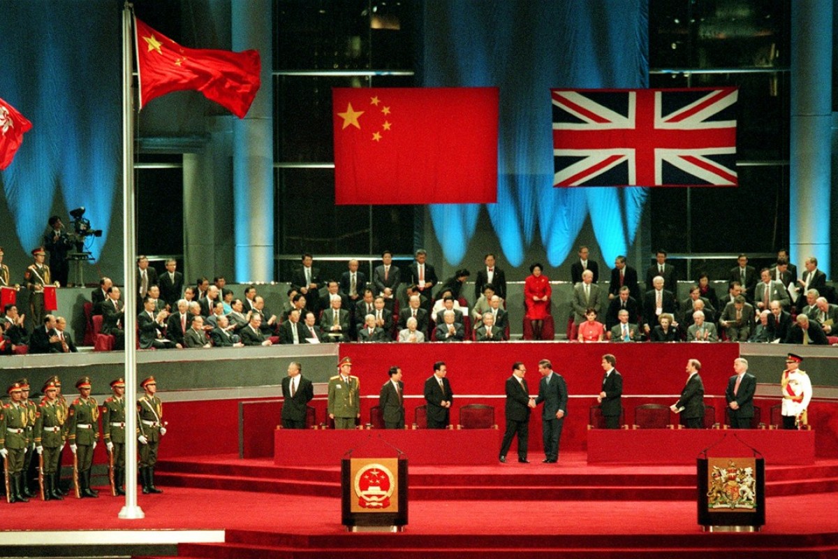 Government rewrites history of Hong Kong's 1997 handover, one ...