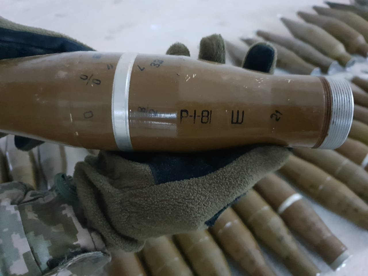 На Луганщині СБУ виявила схрон з артилерійськими снарядами та мінами (ФОТО)
