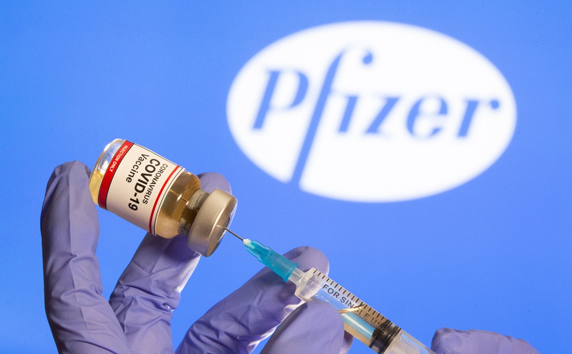 В Україні зареєстрували вакцину Pfizer проти COVID-19